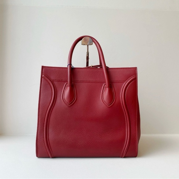 Celine Phantom Luggage Red - Picture 6 of 12